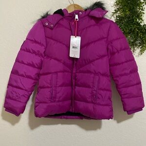 Justice Magenta Classic Puffer Size XS 5/6